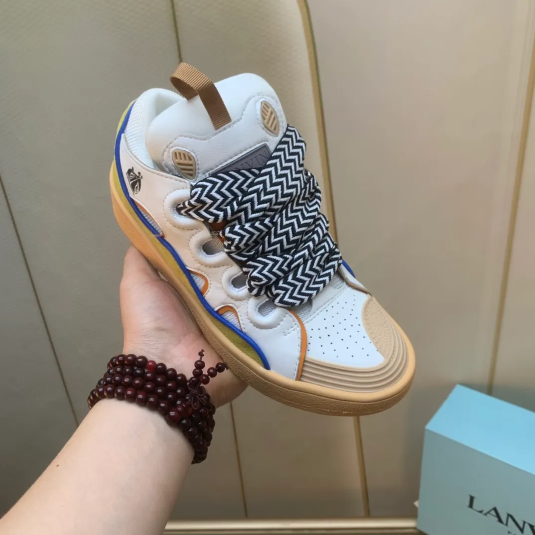 💰560. Lanvin LANVIN. 22 colors: nubuck fabric, breathable mesh, cowhide feet! Same style for men and women: sizes 35-46!